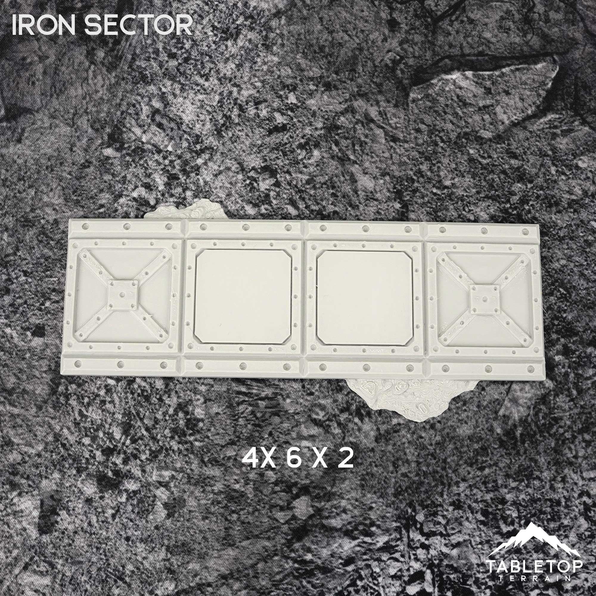 Iron Sector Template Set | 11e Terrain Template Set | Shipping Excluded - Image 7