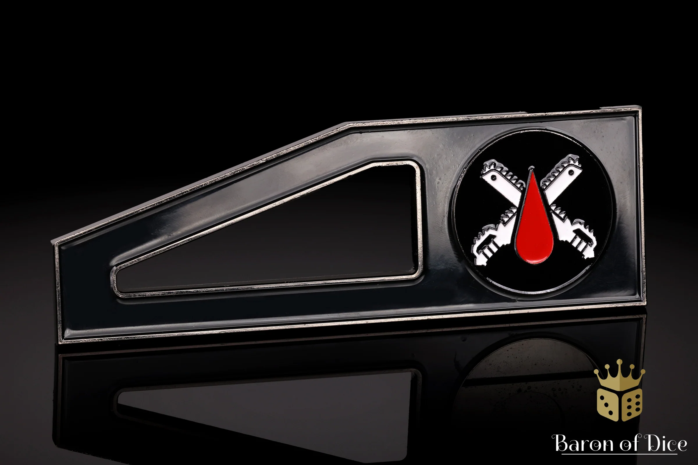 Metal Combat Gauge | Baron Coin™ Compatible | Chain Blades - Image 2