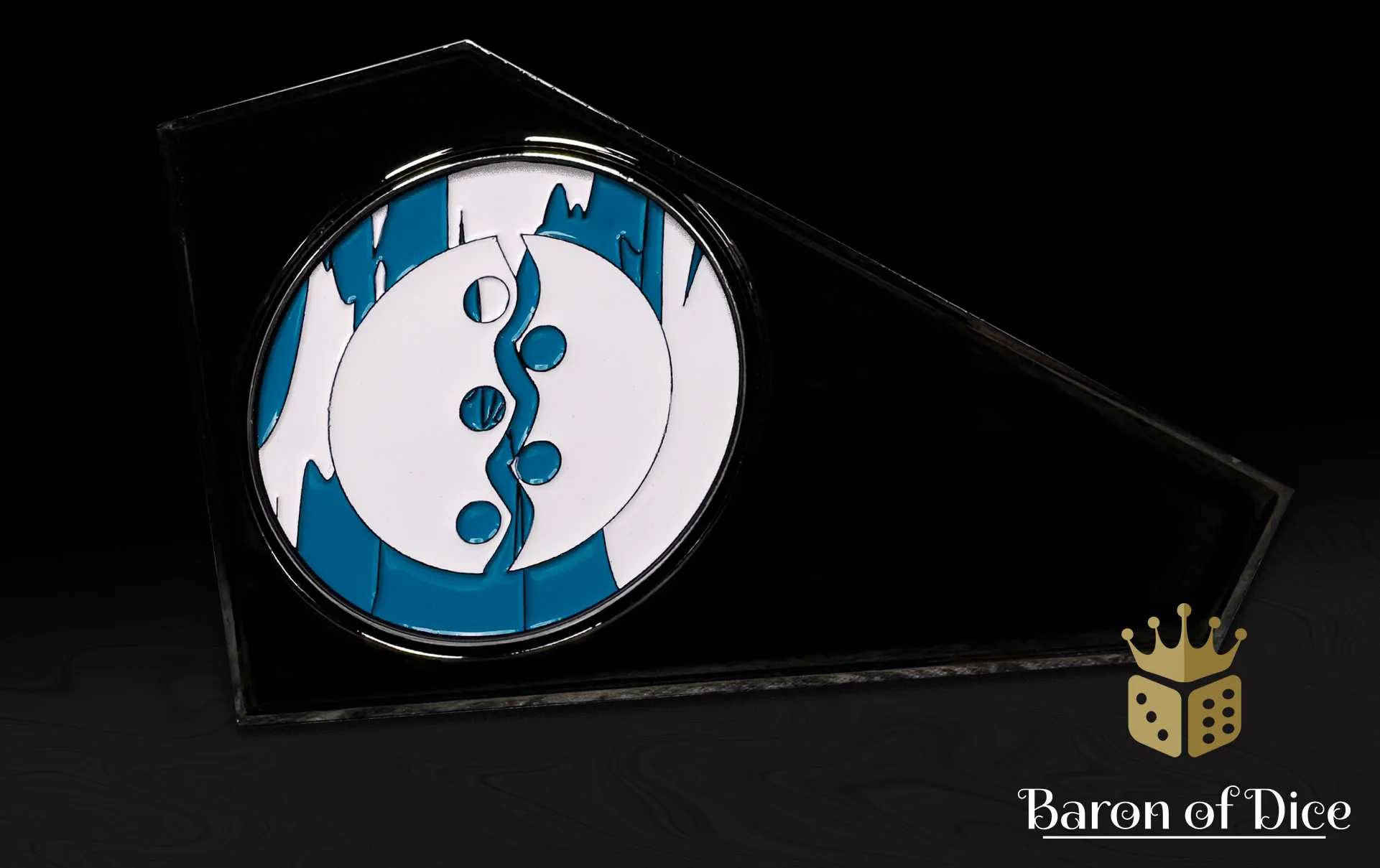 Metal Combat Gauge | Baron Coin™ Compatible | Infinity: PanOceania