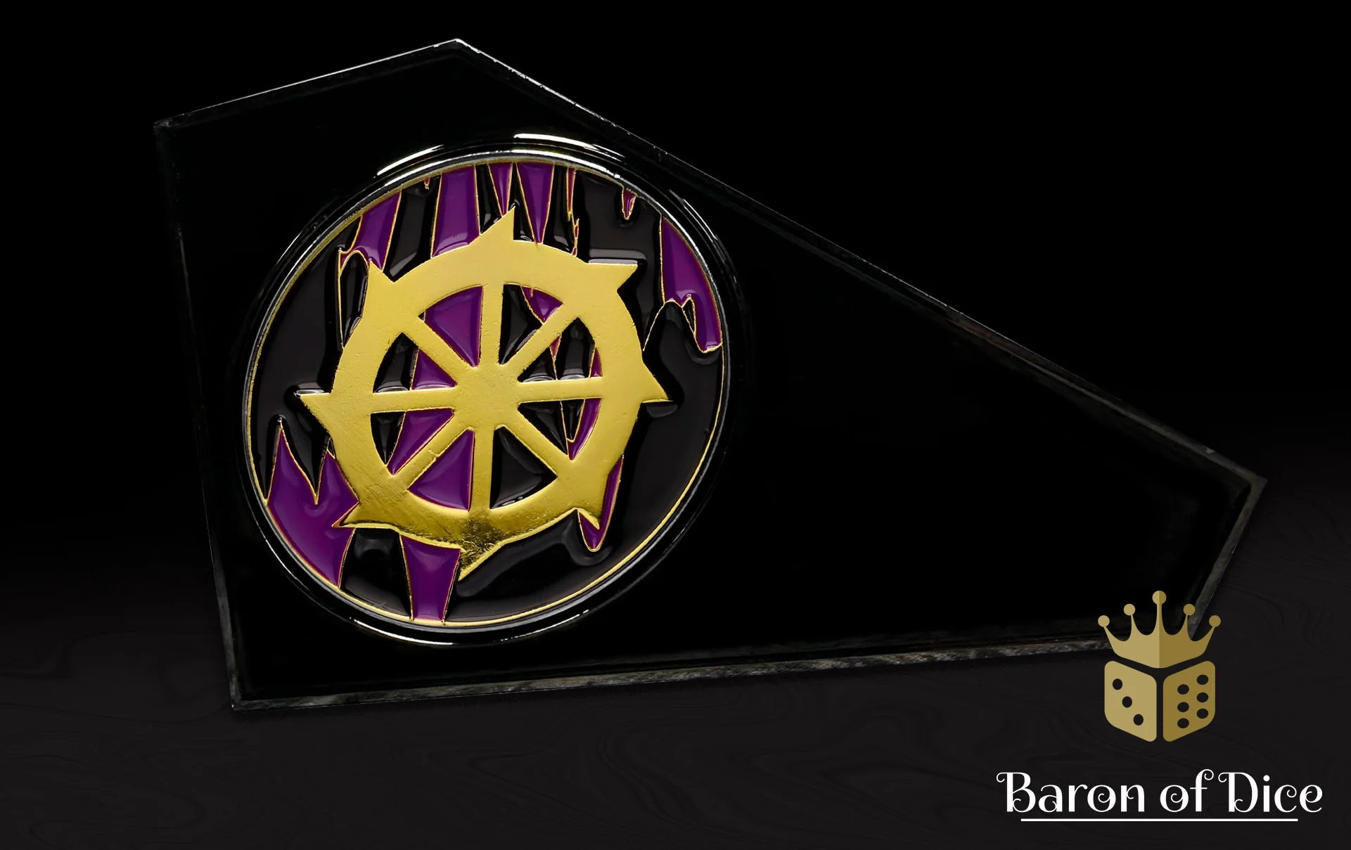 Metal Combat Gauge | Baron Coin™ Compatible | Trench Crusade: Trench Pilgrims