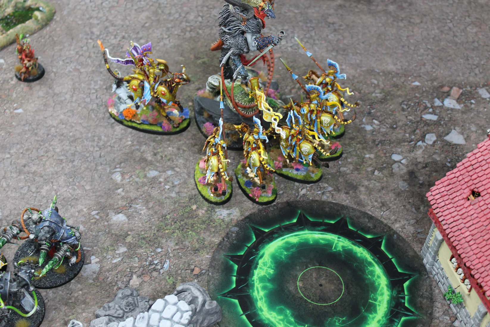 Abandoned Town | Neoprene Battle Mat with Bag | Baron of Dice - Image 4