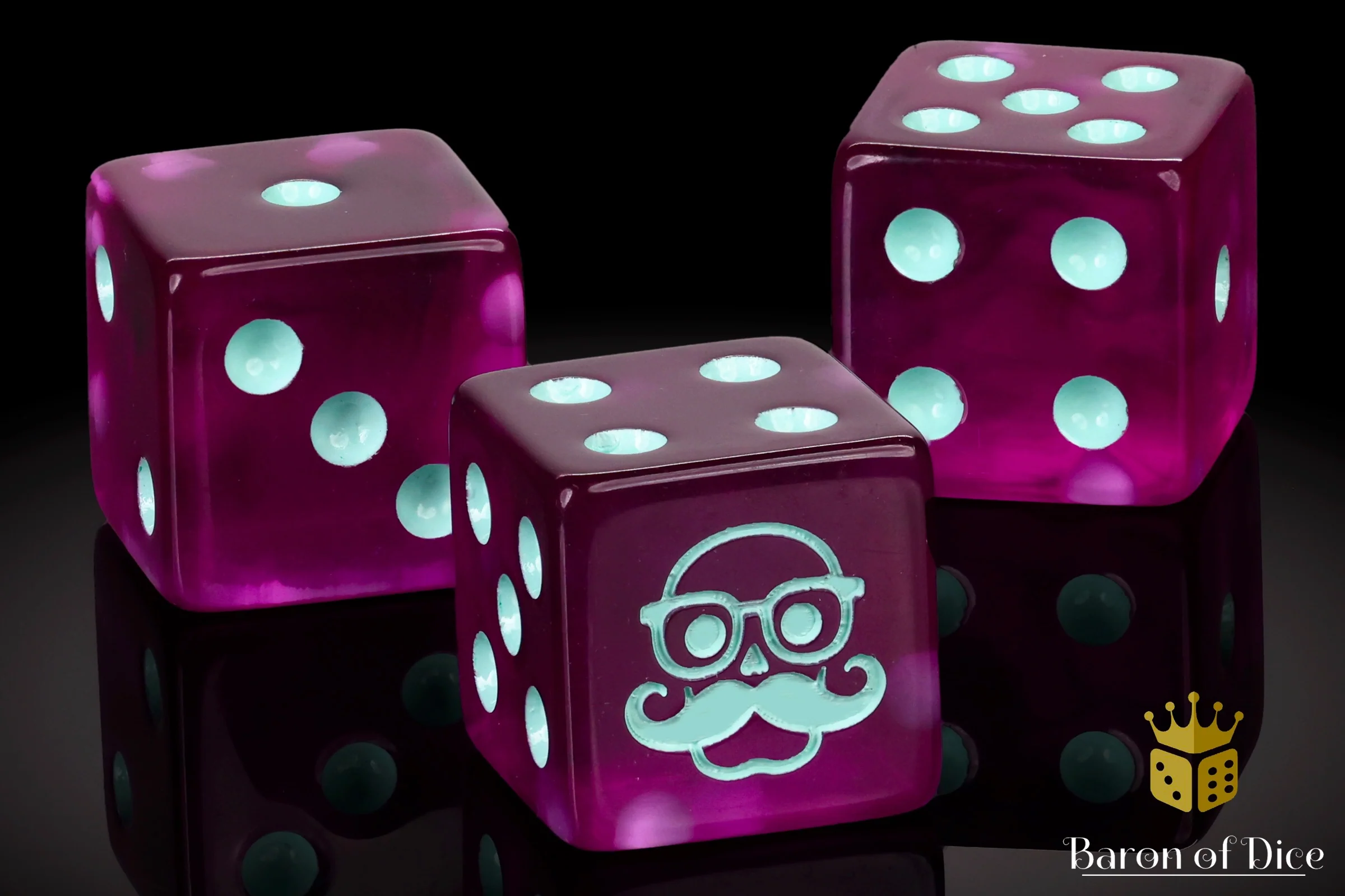 Warphammer Math Official Dice | Purple OG - Image 2