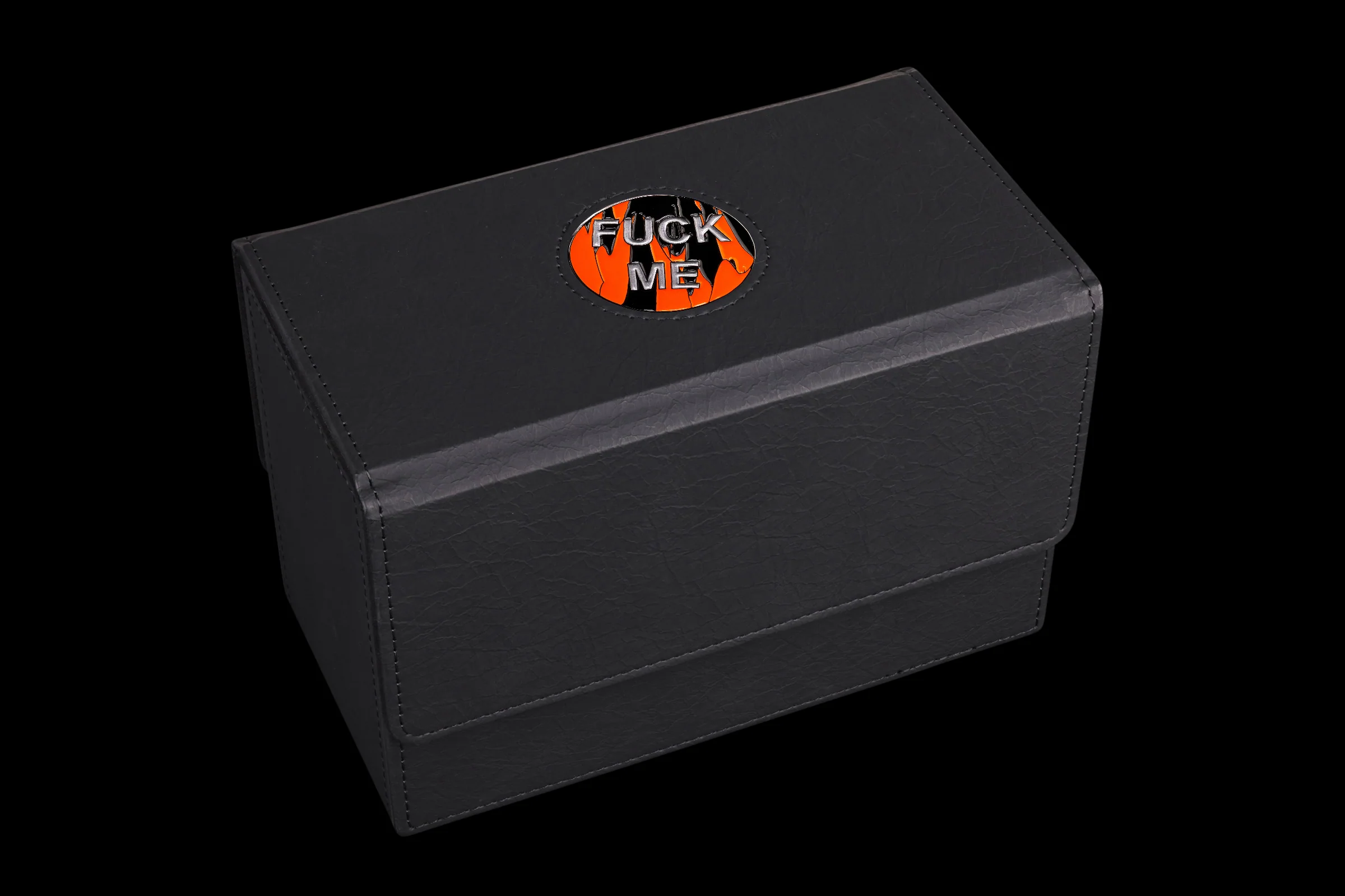 F**k Me | Silver | Wargaming & Datasheet Box | Baron's Coin⢠Compatible