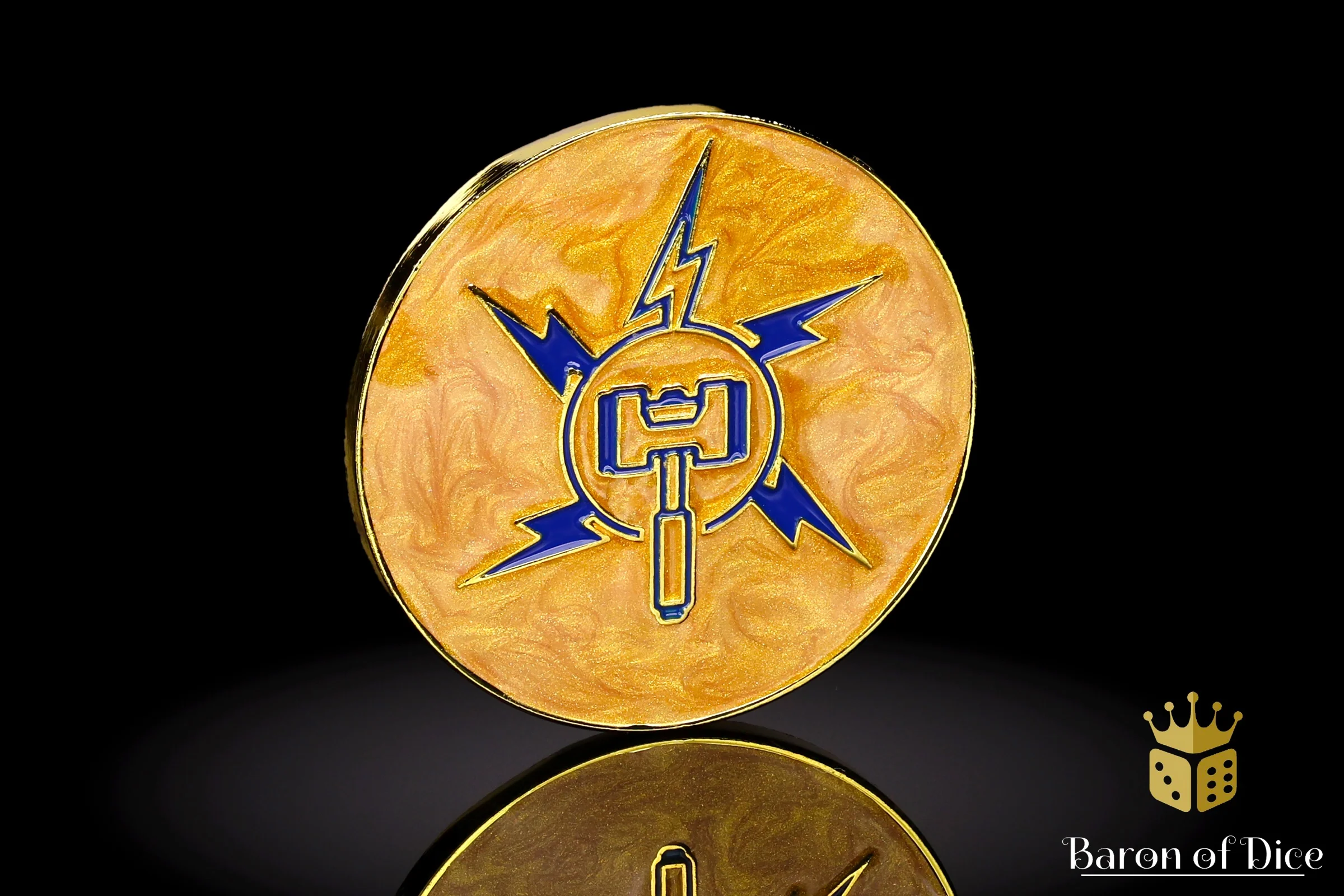 40mm Baron's Coin⢠| Lightning Hammer