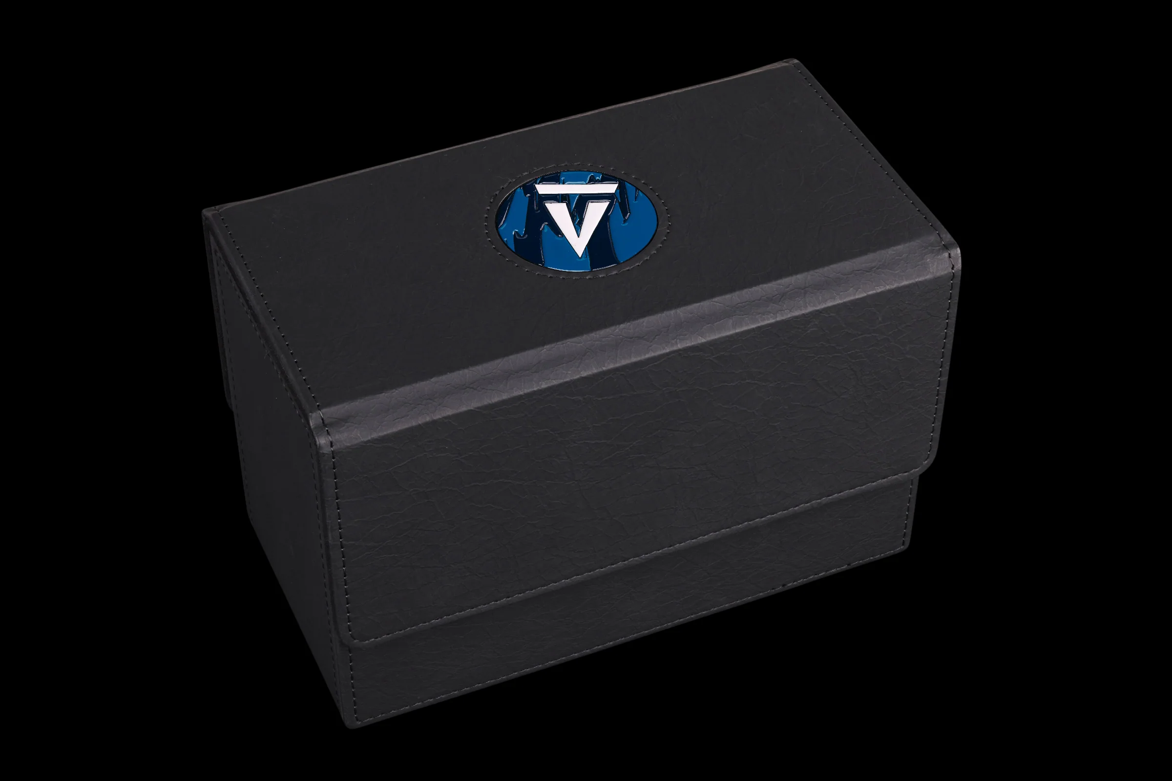 Vanguard Tactics | Dark Blue | Wargaming & Datasheet Box | Baron's Coin⢠Compatible