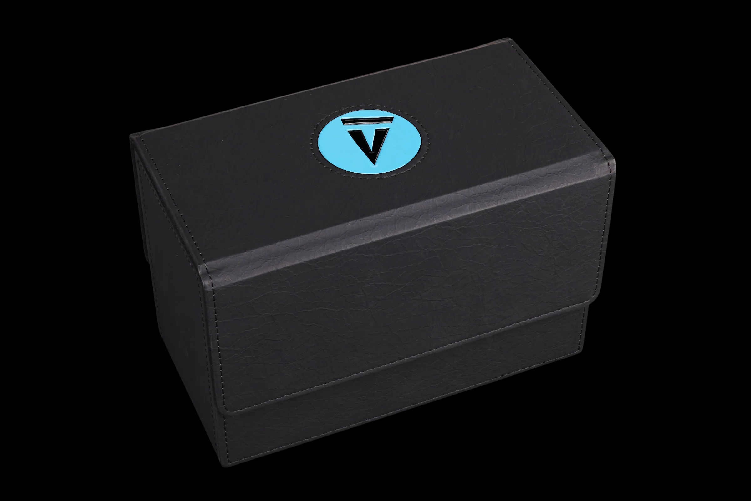 Vanguard Tactics | Light Blue | Wargaming & Datasheet Box | Baron's Coin⢠Compatible