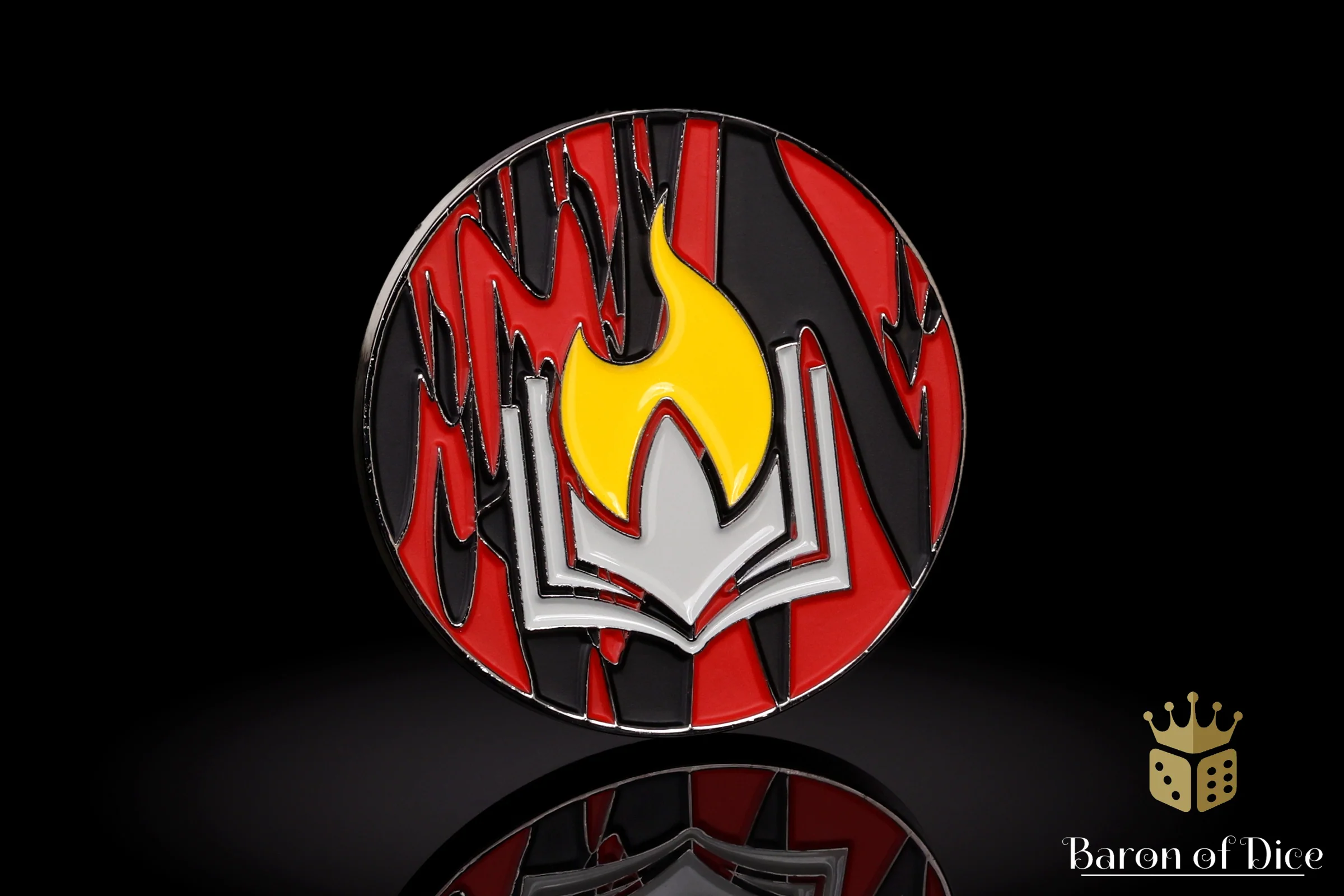40mm Baron's Coin⢠| Scorched Book