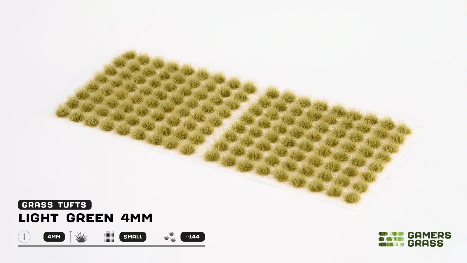 Gamers Grass | Grass Tuft | Light Green | 4mm - Image 3