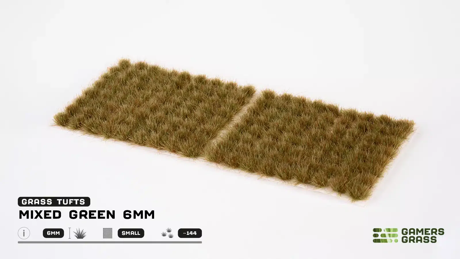 Gamers Grass | Grass Tuft | Small 6mm | Mixed Green - Image 3