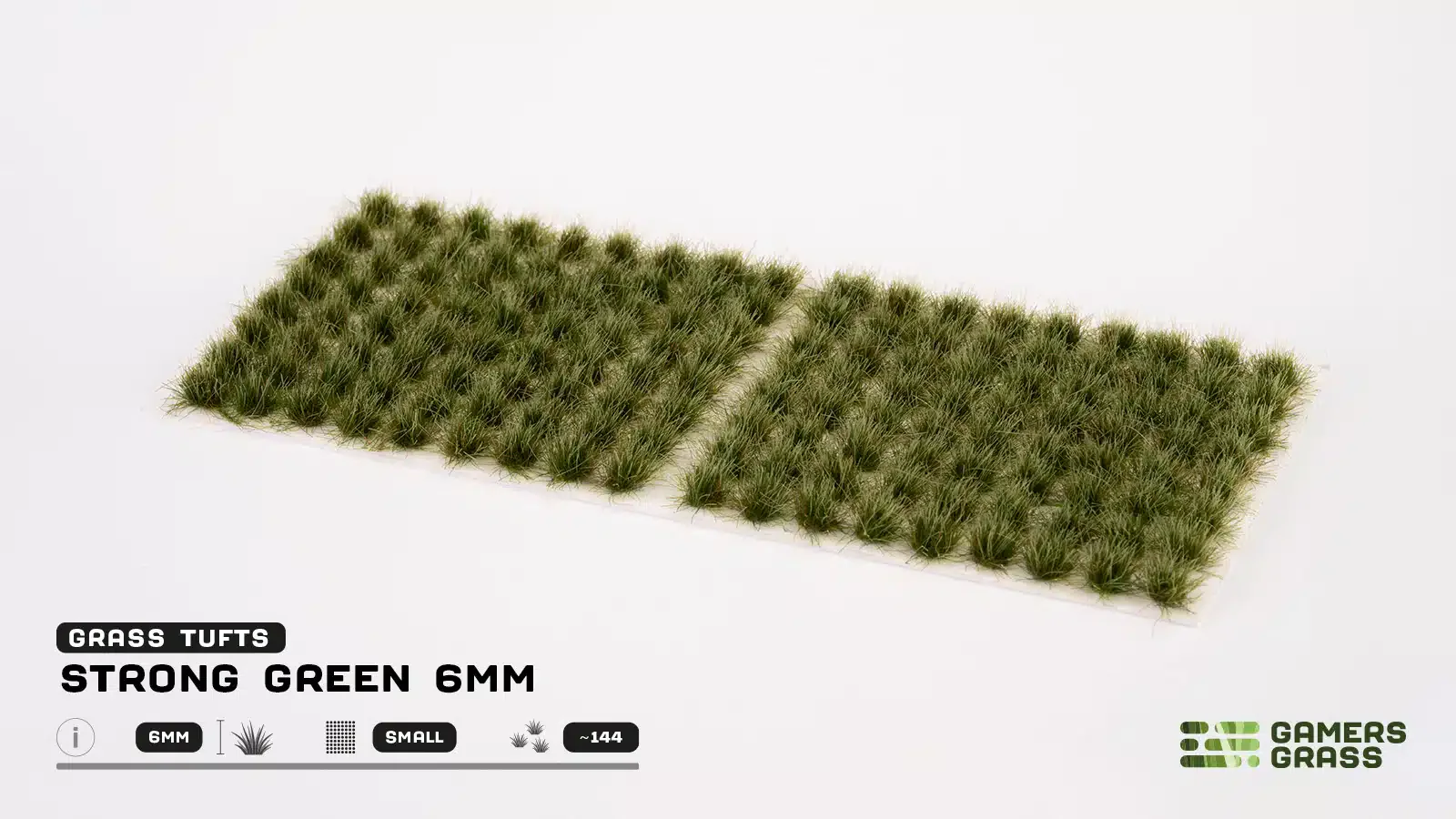 Gamers Grass | Grass Tuft | Small 6mm | Strong Green - Image 3