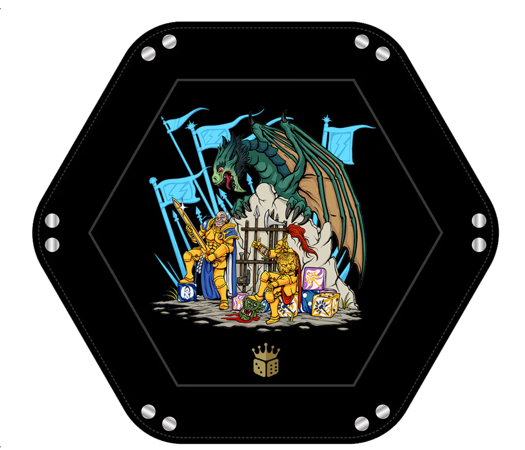 Golden Boys | Premium Dice Tray - Image 2