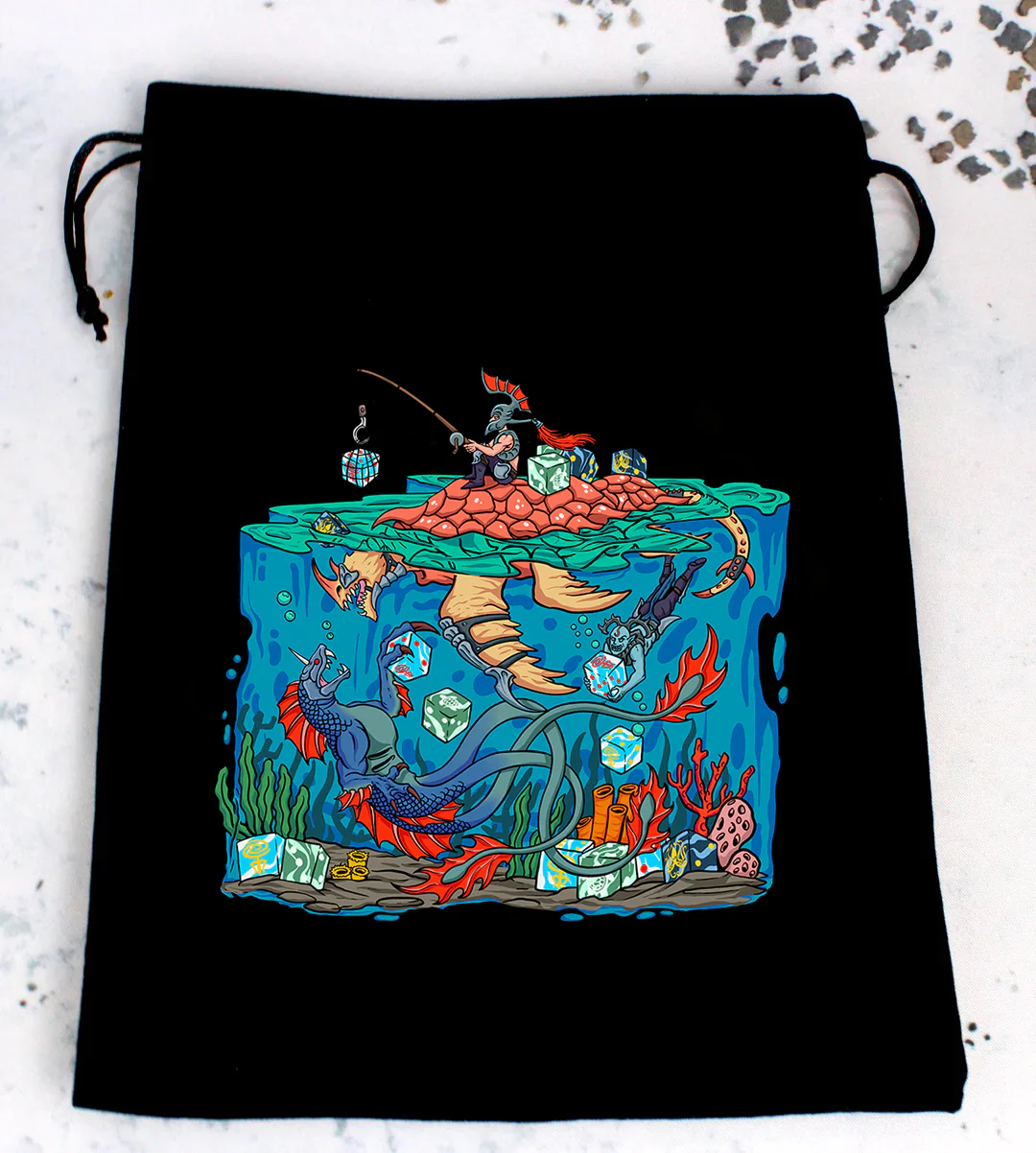 Premium Black Dice Bags - Image 18