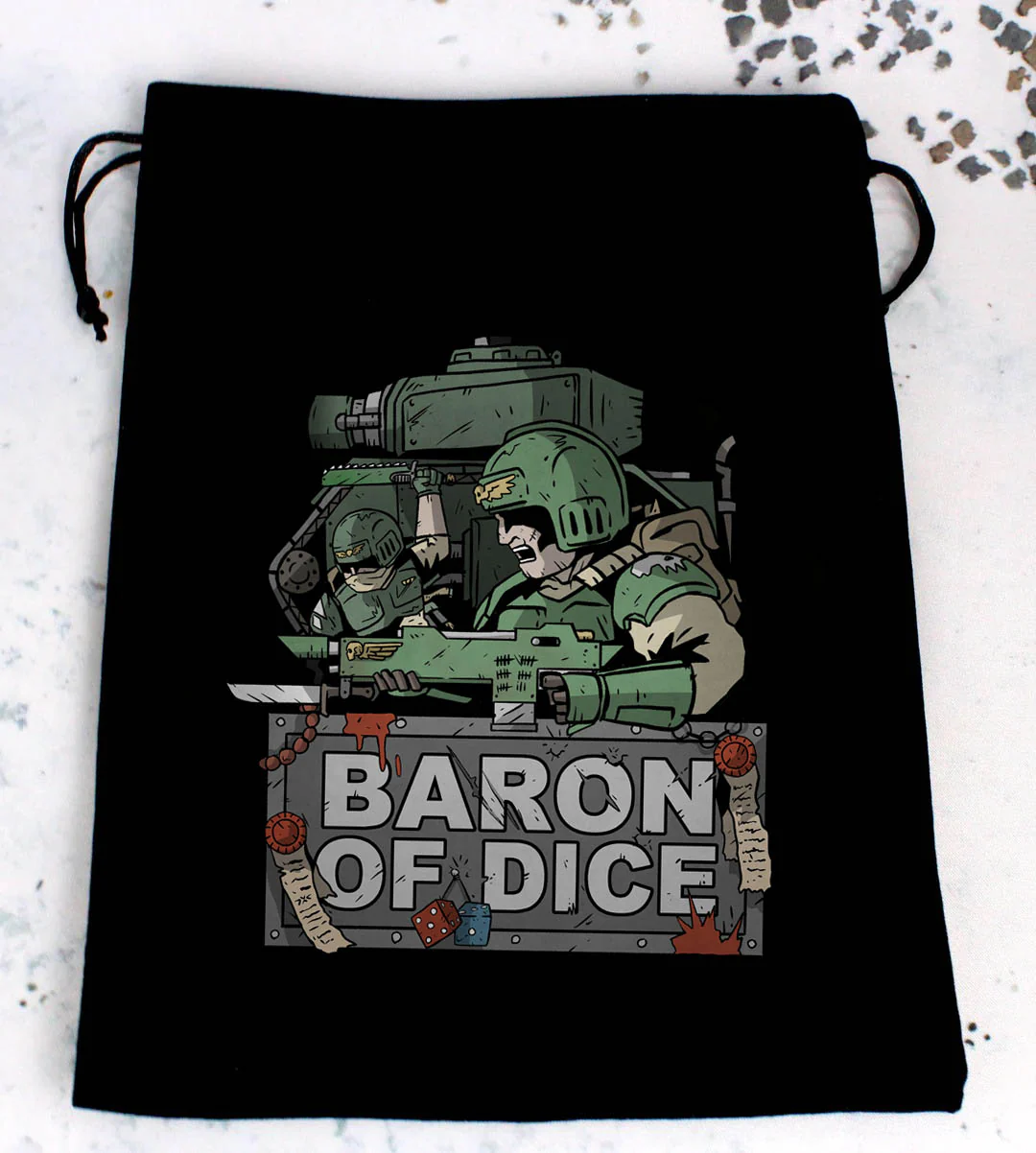 Premium Black Dice Bags - Image 31