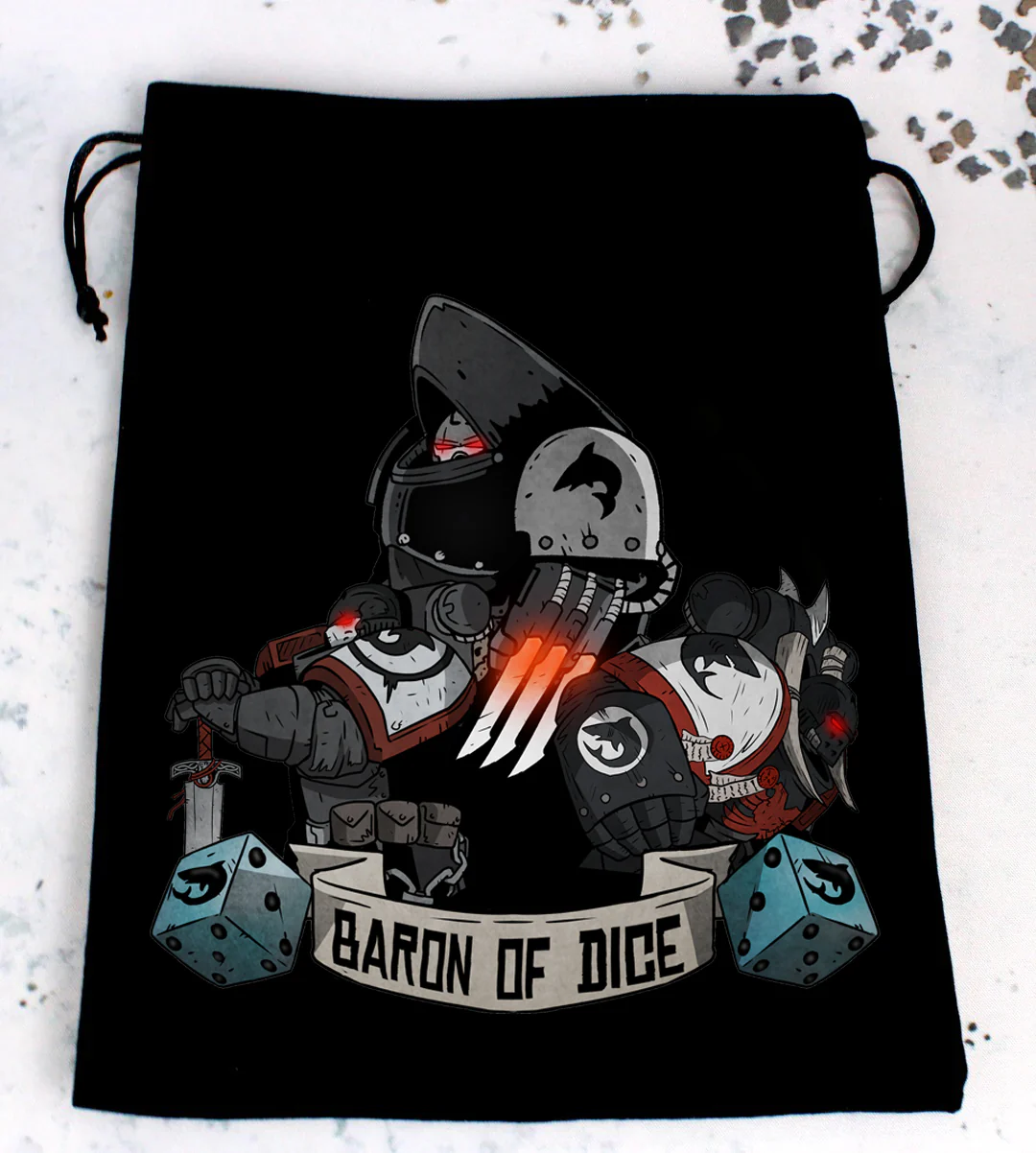 Premium Black Dice Bags - Image 62