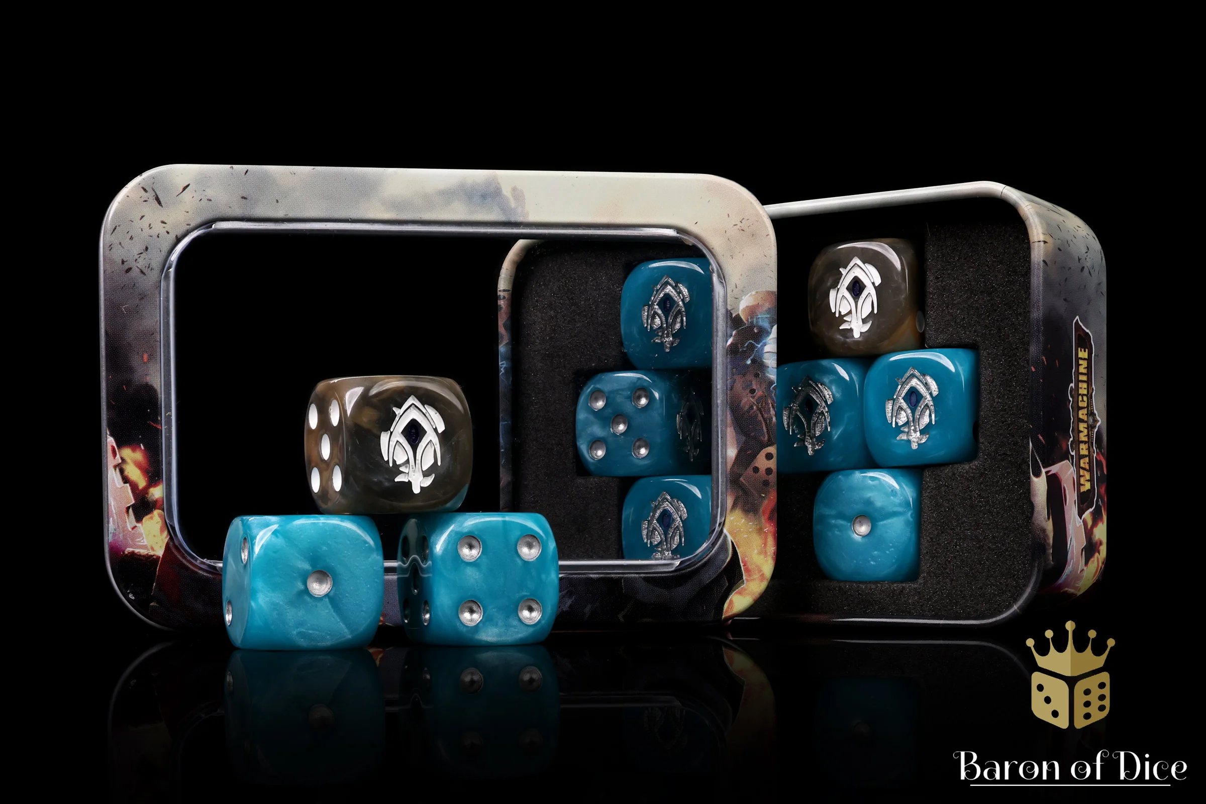 Warmachine: Dusk Final Hunt Official Dice Set - Image 3