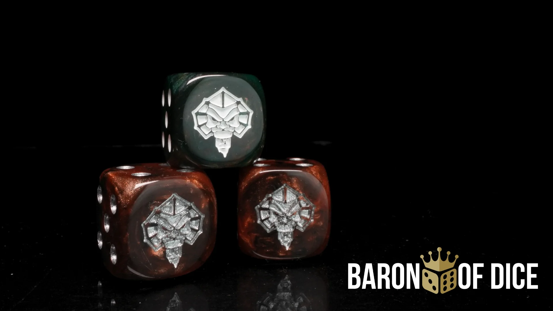 Warmachine: Orgoth, Graveborn Official Dice Set - Image 2